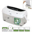 Deli Office Series Hand - cranked A4 / CD / Card Desktop Paper Shredder, Waste - bin Volume: 4L (No. 9935)(White) - British D'sire