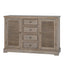 Delphine Collection 2 Door 4 Drawer Large Dresser Base - Sideboards - British D'sire