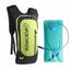 DRCKHROS DH116 Outdoor Cycling Sports Water Bag Backpack, Color: Fluorescent Green+Water Bag - British D'sire