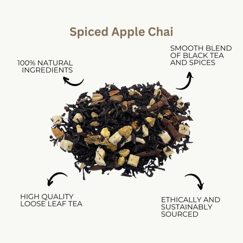 Exotic Tea Selection, 3 Gourmet Loose Leaf Teas (3 Flavours, 100g Each) - Tea & Infusions - British D'sire