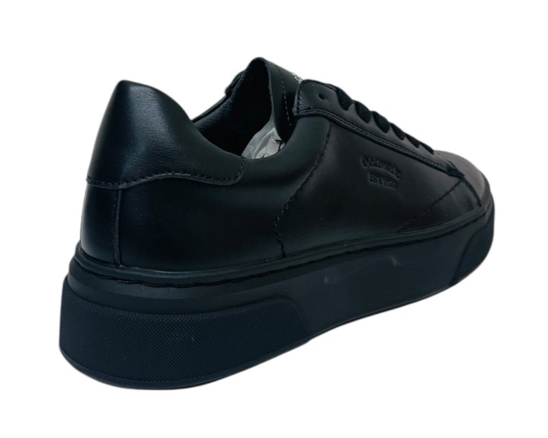Faux Leather Casual Lace Up Trainers - Trainers - British D'sire