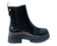 Faux Patent Leather Zip Ankle Boots - Boots - British D'sire