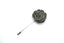 Felt Rose Lapel Pin, Grey - All Products - British D'sire