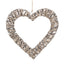 Flat Open Wicker Heart - Home Decor & Furniture - British D'sire
