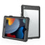 For iPad 10.2 2021 RedPepper Shockproof Waterproof PC + PET + TPU Tablet Protective Case - British D'sire