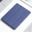 For iPad mini 6 / mini 2024 Mutural Horizontal Flip Tablet Case with Holder & Pen Slot(Dark Blue) - British D'sire