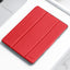 For iPad mini 6 / mini 2024 Mutural Horizontal Flip Tablet Case with Holder & Pen Slot(Red) - British D'sire