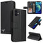 For iPhone 12 mini GQUTROBE Right Angle Leather Phone Case (Black) - British D'sire