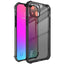 For iPhone 13 mini IMAK All - inclusive Shockproof Airbag TPU Phone Case with Screen Protector (Transparent Black) - British D'sire