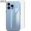 For iPhone 13 Pro Max 2pcs IMAK Curved Full Screen Hydrogel Film Back Protector - British D'sire