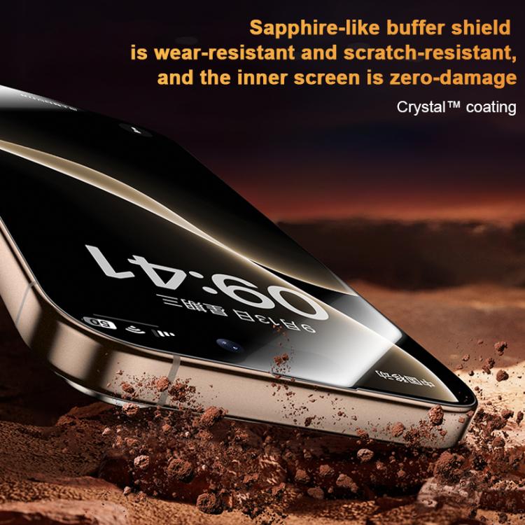 For iPhone 17 Pro Max Benks King Kong Corning Hot-bend Full-glue DLC Tempered Film Quick-install Version - British D'sire
