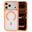 For iPhone 17 Pro Max GEBEI Jazz Series Skin Feel Frosted MagSafe Phone Case(Orange) - British D'sire