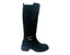 Full Zip Knee High Faux Leather Boots - Boots - British D'sire