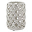 Grey Stone Effect Hurricane Lantern - Lanterns - British D'sire