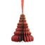 Hanging Handmade Burgundy Tree Paper Decoration - Artificial Decor - British D'sire