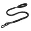 HCPET Dog Traction Rope Pet High - Elastic Explosion - Proof Elastic Rope, Length: 120cm(Black) - British D'sire
