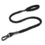 HCPET Dog Traction Rope Pet High - Elastic Explosion - Proof Elastic Rope, Length: 75cm(Black) - British D'sire