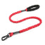 HCPET Dog Traction Rope Pet High - Elastic Explosion - Proof Elastic Rope, Length: 75cm(Red) - British D'sire
