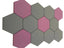 HexaPanel Wall Mounted Acoustic Panel - Office Acoustic Panel - Wall Mounted - British D'sire