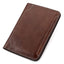HUMERPAUL BP734 Leather Passport Document Holder(Brown) - British D'sire