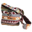 Jacquard Bag - Chocolate Student Back - Jacquard Nepal Style Bags - British D'sire