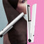 K - SKIN Portable Rechargeable Hair Straightener Curler Cordless Adjustable Temperature Fast Heat Ceramic Iron Styling Tool - British D'sire