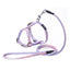 KAFULI Pet Adjustable I - Shape Harness Leash, Size: M(Gradient Purple) - British D'sire