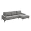 L - Shape 3 - Seat Sleeper Sofa Couch - Sofa Couch - British D'sire