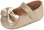 LACOFIA Baby Girls Anti - Slip First Walking Shoes Infant Bowknot Mary Jane Princess Party Shoes Prewalkers - British D'sire