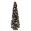 Large Frosted Forest Tree With Pinecones And Pearls - Christmas Decor - British D'sire
