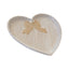 Large Heart Plate with Bow Detail - Trinket Dish - British D'sire