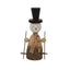 Large Rustic Snowman Home Decor Ornament Decoration - Christmas Decor - British D'sire