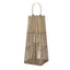 Large Silo Wicker Lantern With Glass Holder - Lanterns - British D'sire