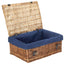 Large Wicker Packaging Basket - Empty Picnic Baskets - British D'sire