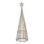 LED Wicker Christmas Tree With Star - Christmas Decor - British D'sire