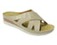 Lightweight Cross Strap Mules Wedge Slider - Slider - British D'sire