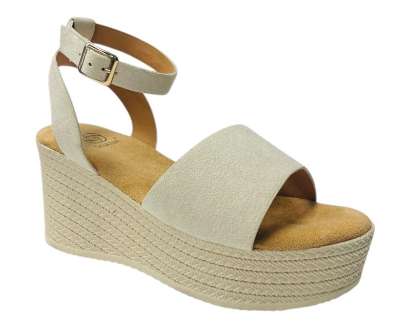 Lightweight Platform Wedge Espadrilles Sandals - Sandals - British D'sire