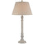 Liora Table Lamp With Linen Shade - Lamps - British D'sire