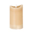 Luxe Collection Natural Glow 2.75x5 Taupe Melted LED Candle - Candles - British D'sire