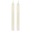 Luxe Collection Natural Glow S/ 2 Ivory LED Dinner Candles - Candles - British D'sire