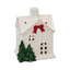 Medium Christmas Home with Red Bow - Figurines - British D'sire