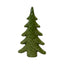 Medium Dimpled Green Ceramic Christmas Tree Ornament - Figurines - British D'sire