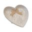 Medium Heart Plate with Bow Detail - Trinket Dish - British D'sire
