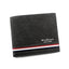 MenBense Men Short Wallet Personalized Coin Purse Frosted Clutch Money Clip(Black) - British D'sire