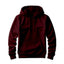 Men's Pullover Hoodie in Burgandy - Men's Pullover Hoodie - British D'sire