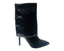 Mid Calf Pointed Toe Studded Fold Over Boots - Boots - British D'sire