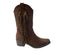 Mid Calf Stud Fringe Faux Suede Boots - Boots - British D'sire