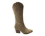 Mid Calf Western Embroidered Cowboy Boots - Boots - British D'sire