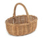 Mini Double Steamed Wicker Shopping Basket - Shopping Baskets - British D'sire