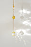 Mini Yellow Agate & Citrine Window Crystal Suncatcher - Suncatchers - British D'sire